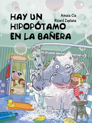 cover image of Hay un hipopótamo en la bañera